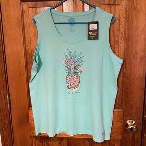 NWT Life is Good Pineapple Tank - XL